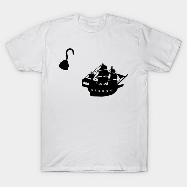 captain hook T-Shirt by dreamtravel